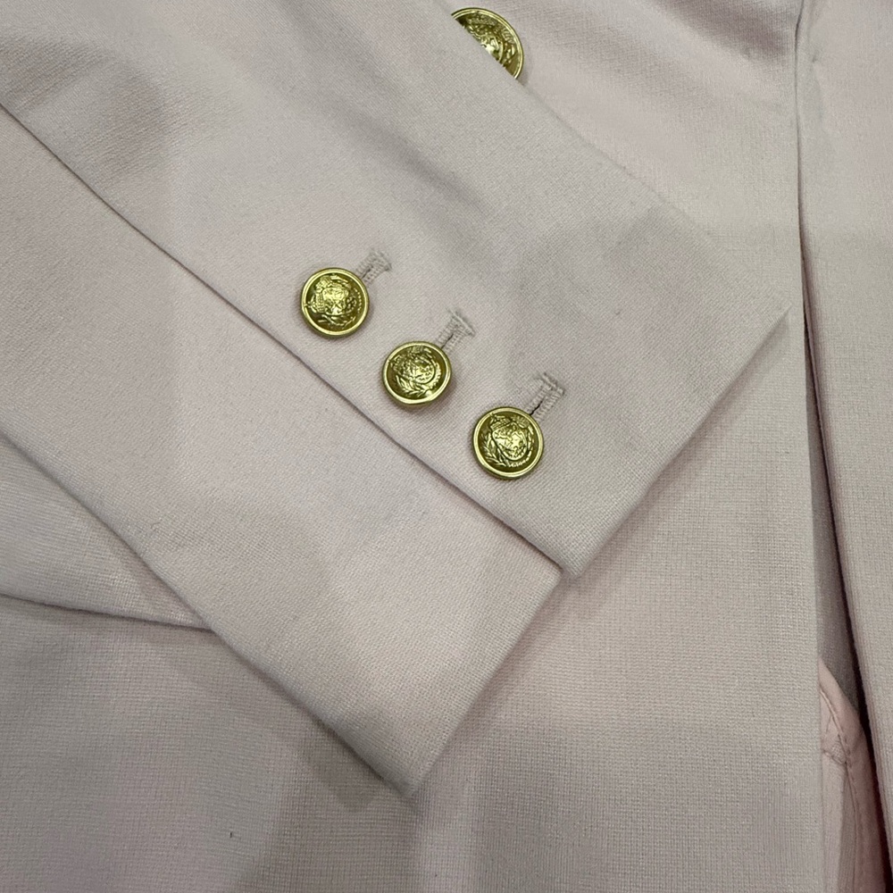 Lane Bryant Pink Blazer with Gold Buttons - Picture 5 of 7